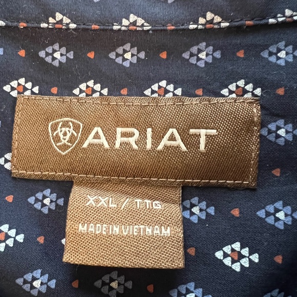 Ariat Button Down Shirt Size XXL - Picture 7 of 8